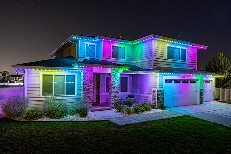 Pastel Easter lighting