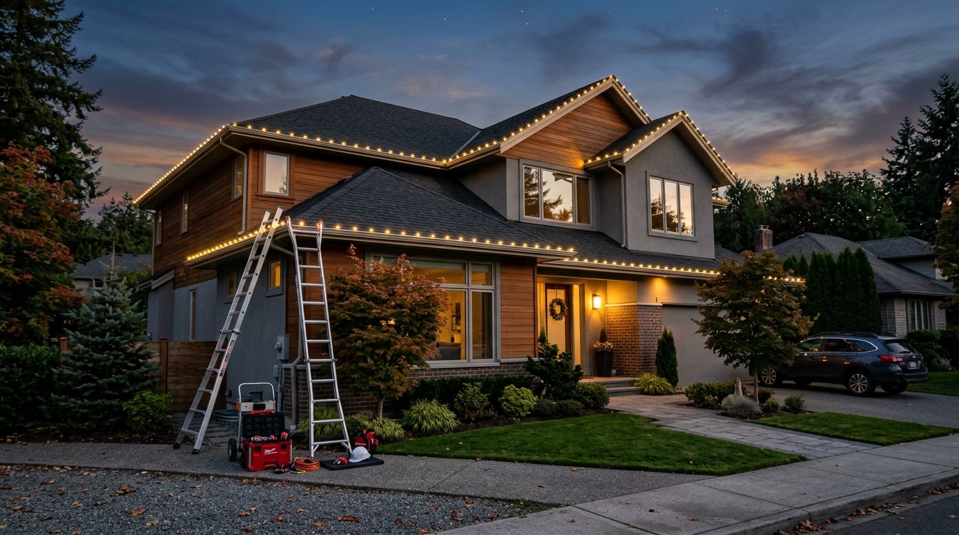 How Long Does a Permanent Holiday Light Installation Take