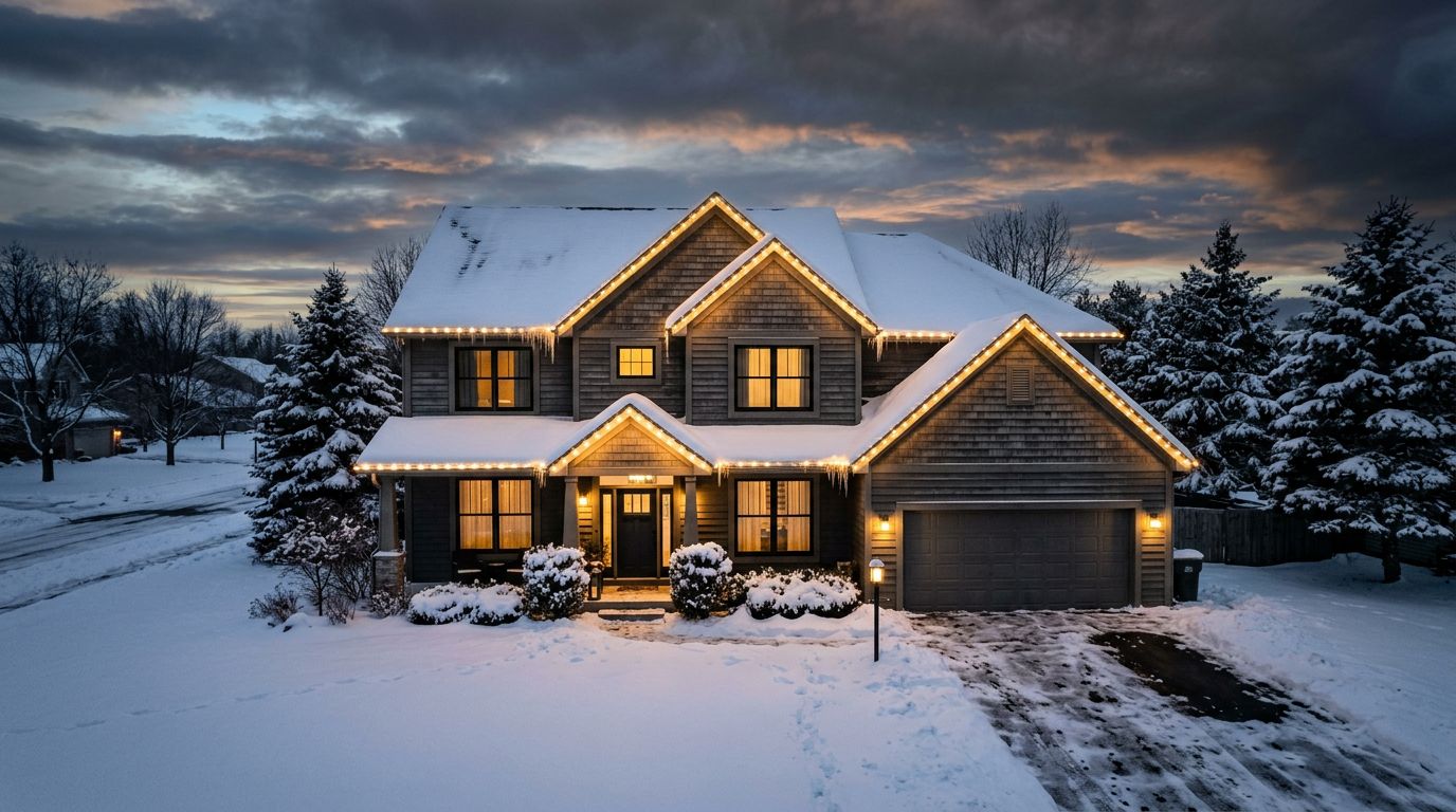 How Do Permanent Holiday Lights Hold Up in Extreme Weather