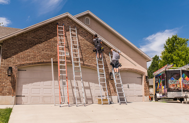 Professional lighting installation