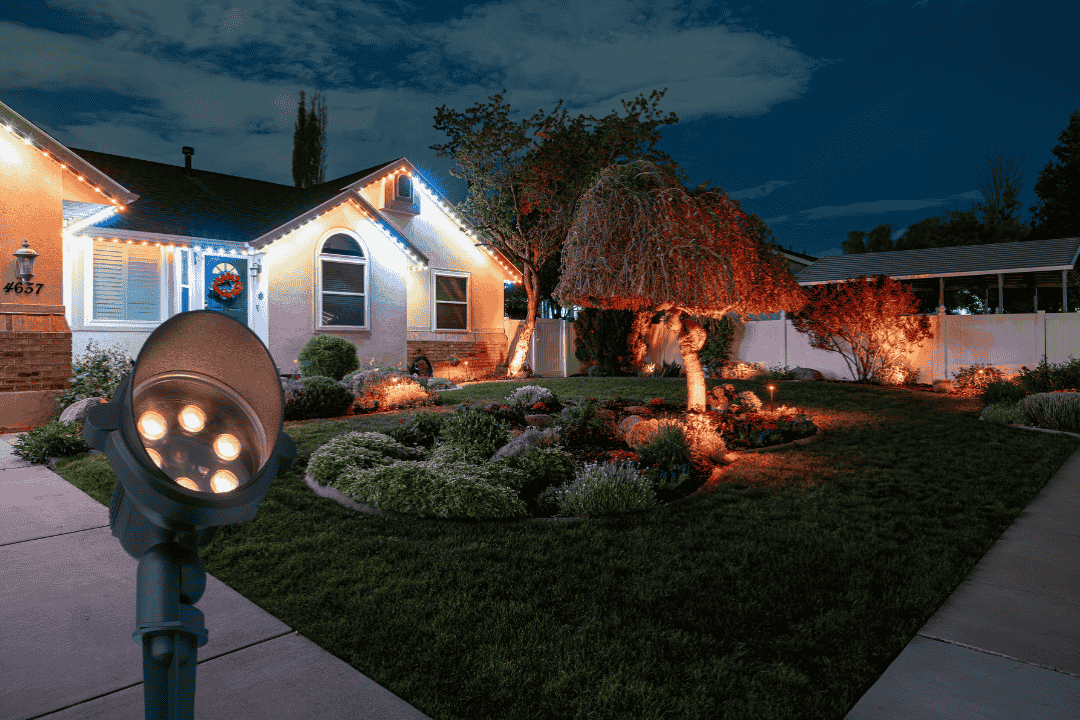 Landscape Lighting in League City, TX